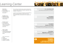Tablet Screenshot of learning-center.ch